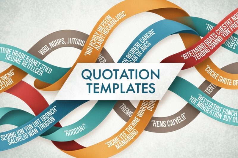 10+ Free Word quotation templates