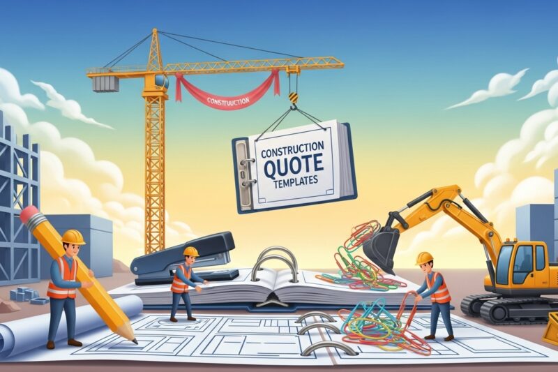 6+ Free Construction Quote Templates